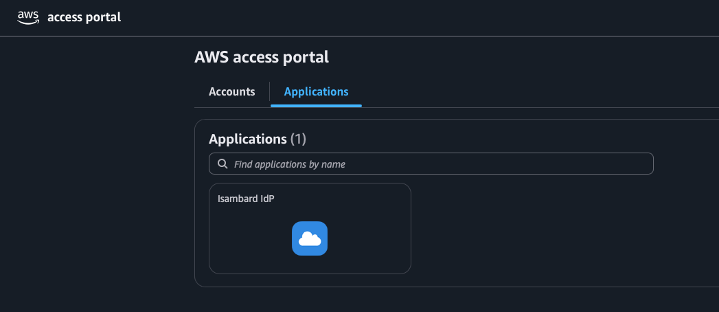 Success page confirming your AWS account has been created
