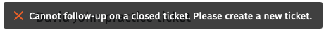 Helpdesk Reopen Ticket